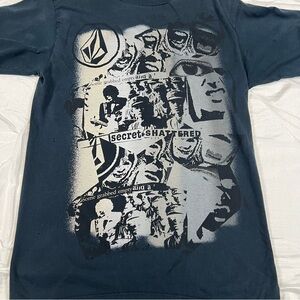 Volcom Y2K Skate Graphic T-Shirt Men’s S Black Grunge